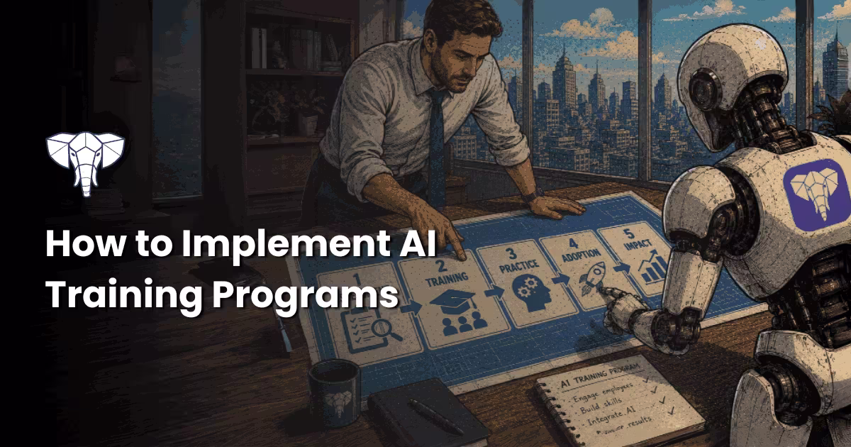 How to Implement AI Training Programs in Workplaces