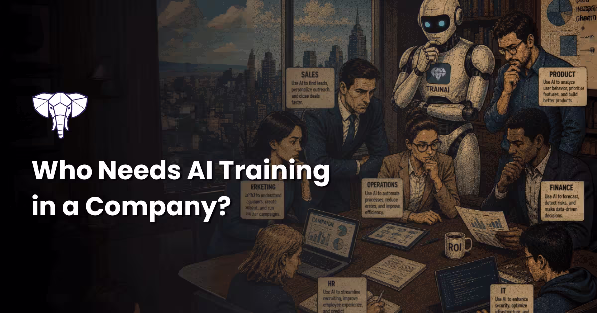 Who Needs AI Training in a Company?