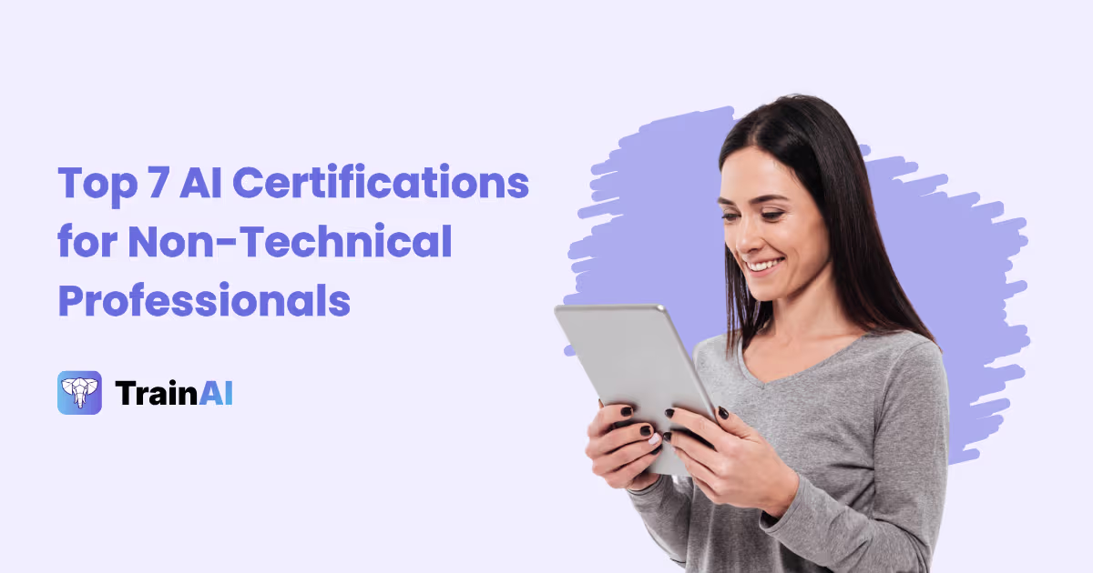 Top AI certifications for non-technical professionals